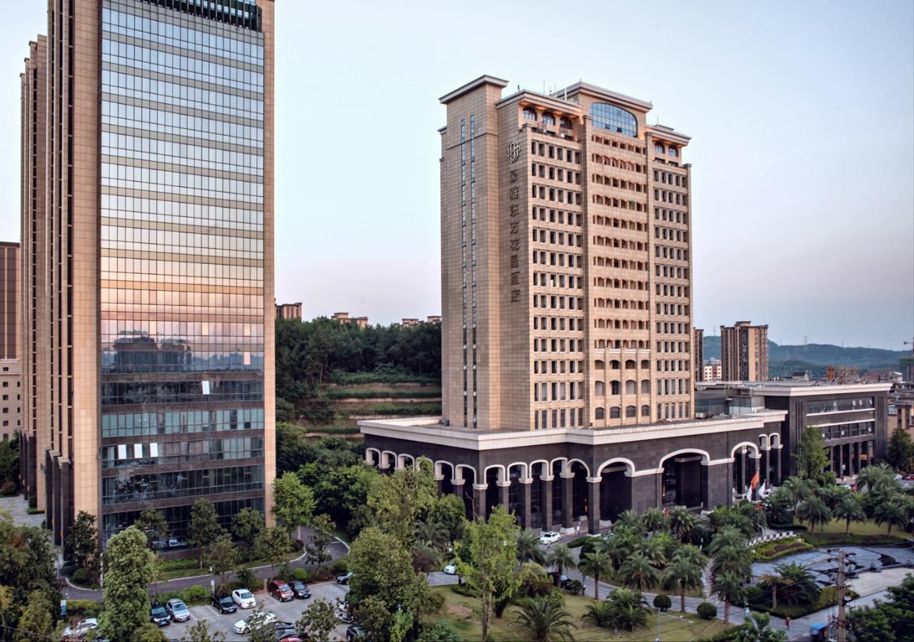 Minyoun Nanchong Oriental Garden Hotel Zewnętrze zdjęcie
